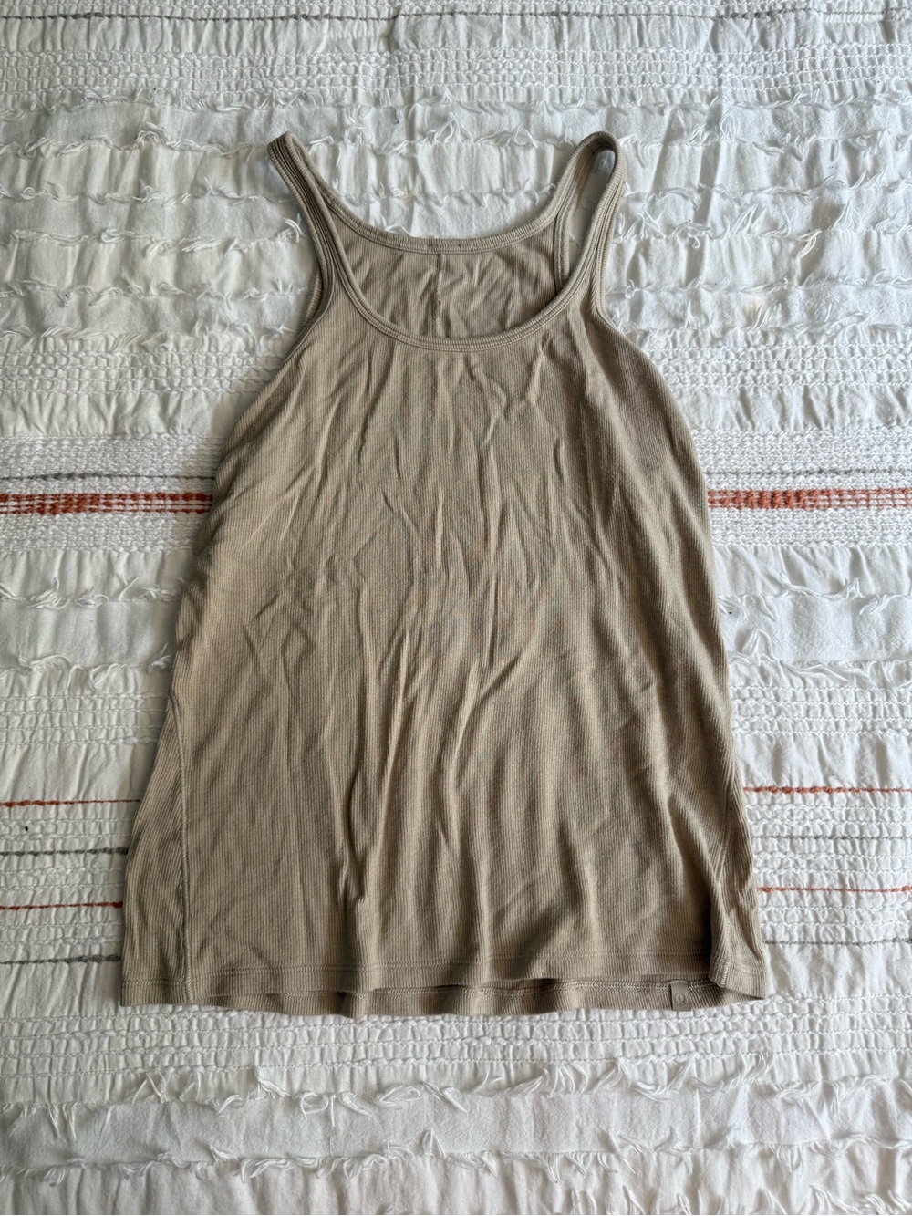Lululemon Hold Tight Scoopneck Tank- Mojave Tan